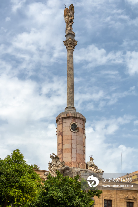 The Triumph of Saint Raphael Triunfo de San Rafael is a monument to the Archangel Raphael built in t