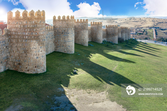 阿维拉城墙，西班牙世界遗产
