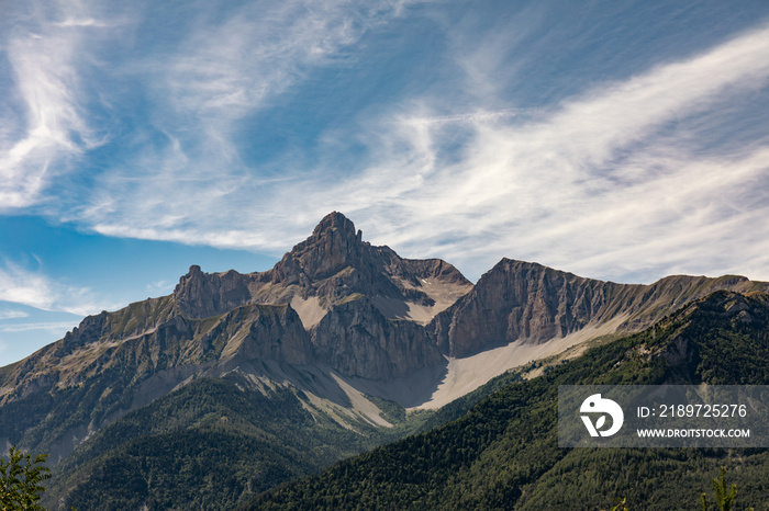 Le Devoluy montains，阿尔卑斯山，法国