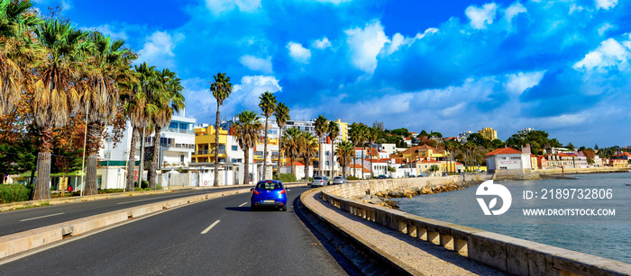 Estrada Marginal,  Küstenstraße zwischen Lissabon und Cascais