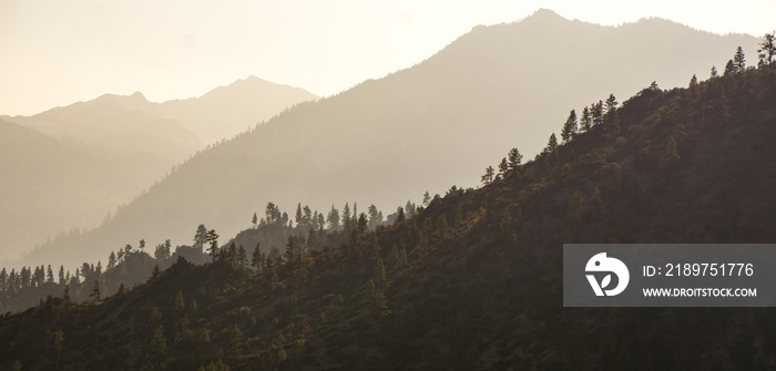 scenery around south lake tahoe in california