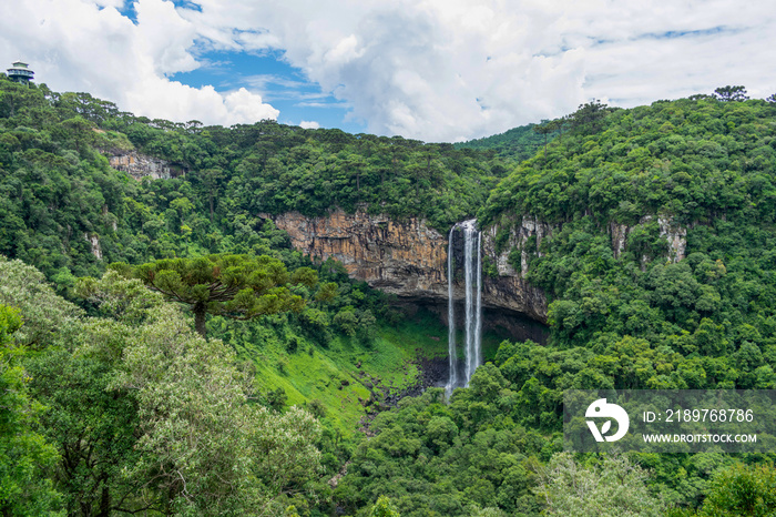 Caracol Waterfall, in Canela, Rio Grande do Sul