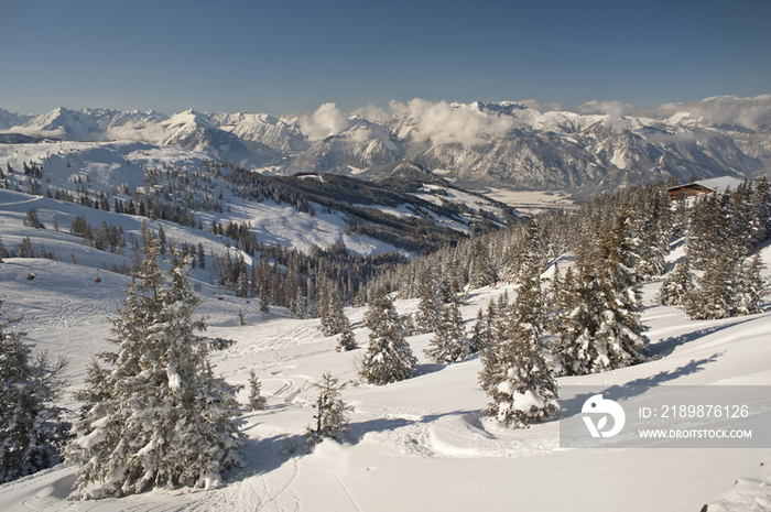 Austria, Tyrol, Alpbach valley, Wiedersbergerhorn and Hornboden refuge