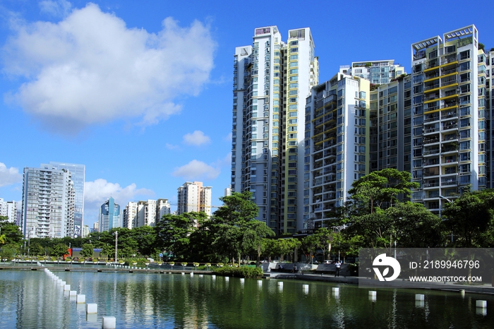 深圳市南山区建筑风光