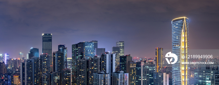 四川省成都夜景