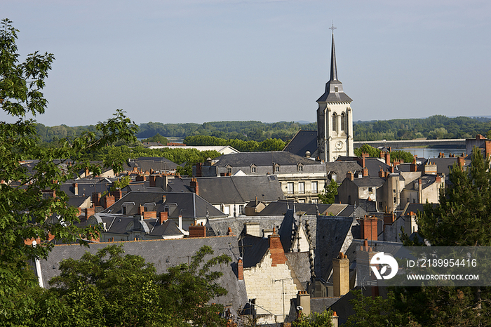 Town of Saumur,France