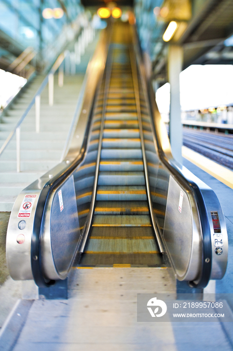 Escalator Going Up