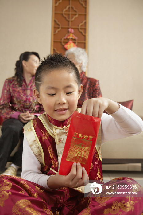 新年一家人