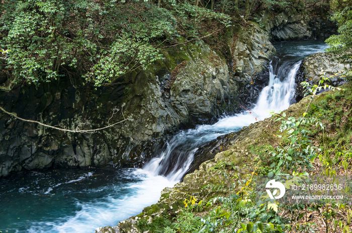 Yokkach Waterfall, Kawazu Nanadar, Shizuoka Prefecture, Japan