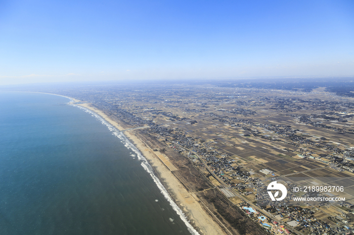 Aerial view of Chiba Prefecture,Japan