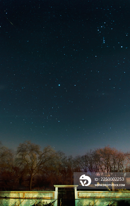 夜晚的星空