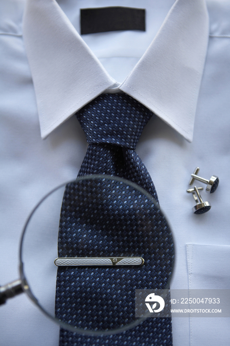 衬衫领带和领带夹