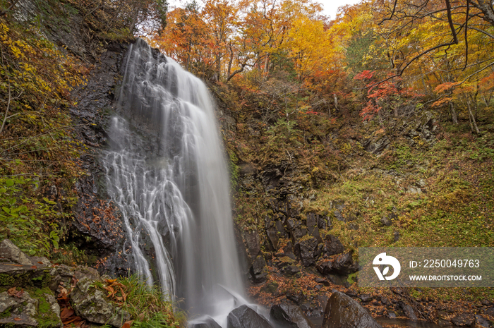 Autumn View of Urabandai, Fukushima Prefecture, Japan