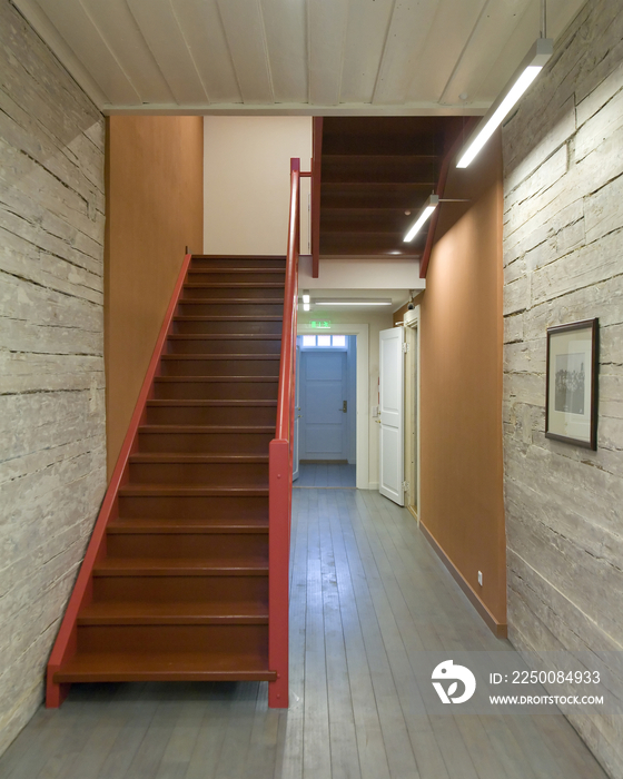 Staircase In Old Building