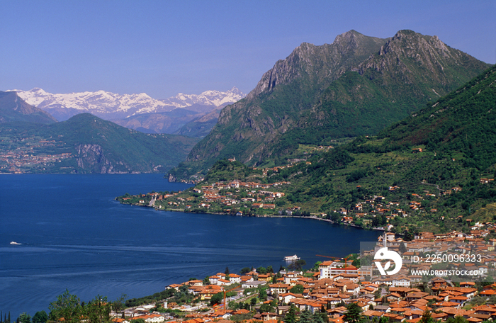 Italy, Lombardy, Iseo Lake