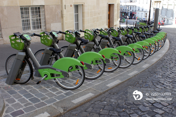 Paris - Station de Vélo en Location