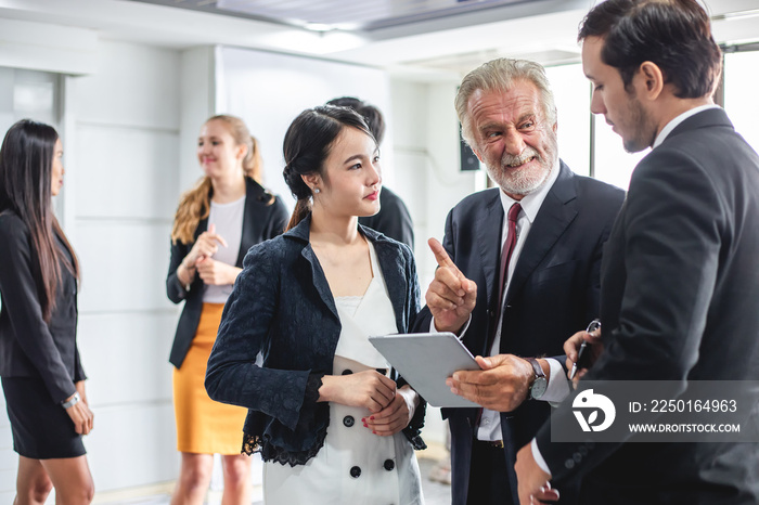 Group of Business People Meeting Discussion Working Concept in meeting room