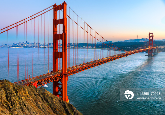 Golden Gate, San Francisco, California, USA.