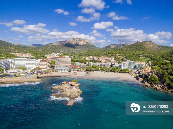 Camp de Mar , municipio de Andrach, Mallorca, balearic islands, Spain