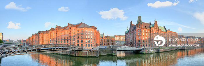 Speicherstadt Hamburg Panorama