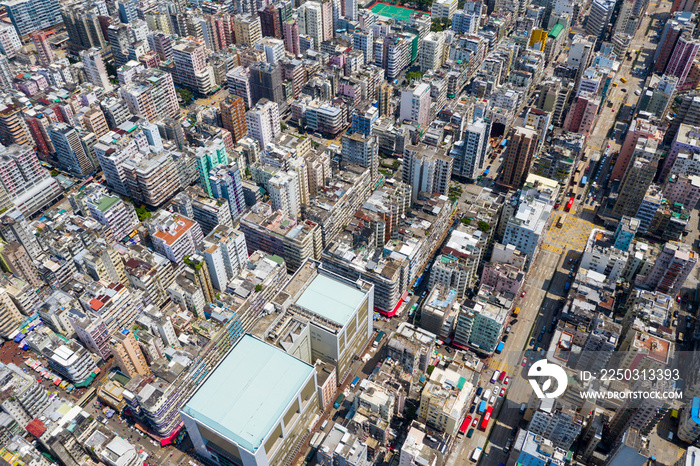 香港城市俯瞰图