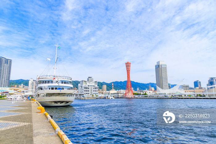 ハーバーランドの風景 神戸観光 兵庫県