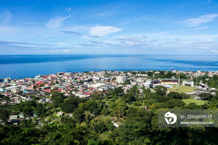 Karibik - Leeward Islands - Dominica  - Roseau - Morne Bruce