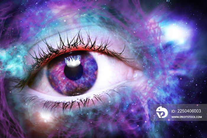 Eyeball Universe Background