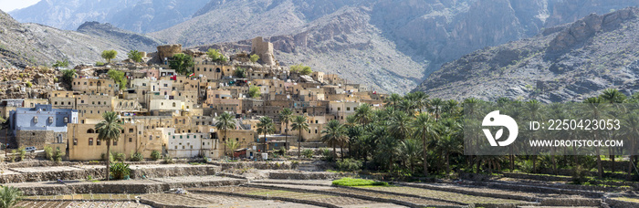 village of Bald Sayt in the mountains of Oman