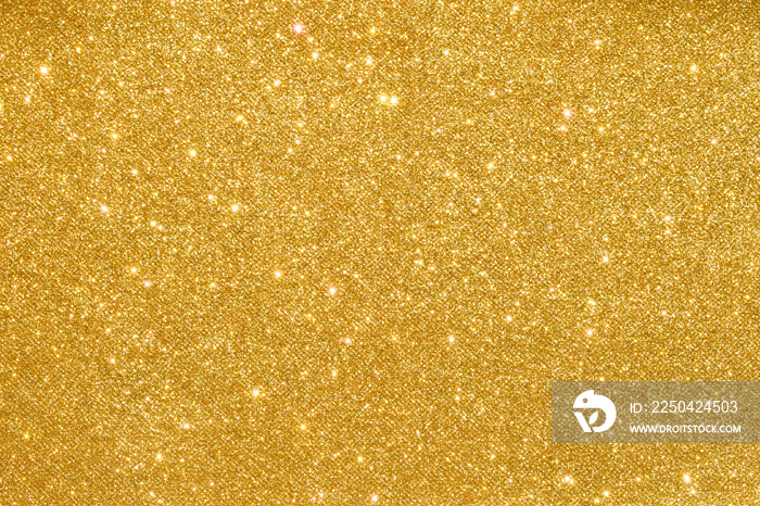 golden glitter abstract background