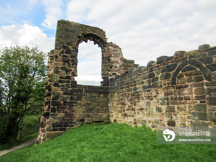 Halton castle in the town of Runcorn, Cheshire, England