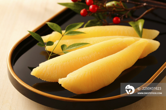 かずのこ　Seasoned herring roe Japanese food