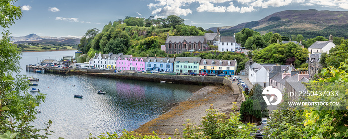 Harbour of Portree (Isle of Skye, Scotland)