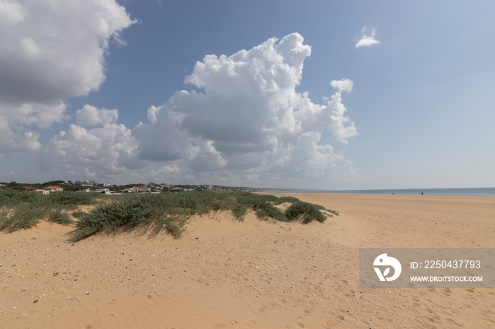 Spains longest coastline is the coast of Huelva. From  Matalascanas  to  Ayamonte . Coast with clif