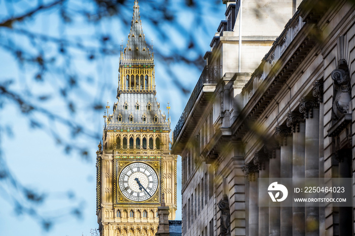 Big Ben in London, UK.