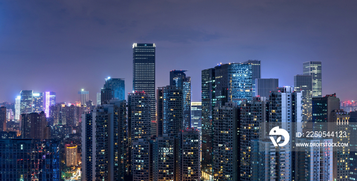 四川省成都夜景