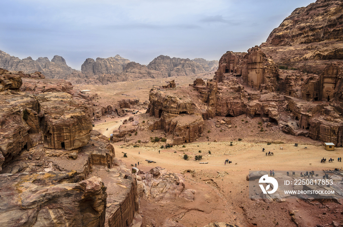 Petra Treasury in Jordan