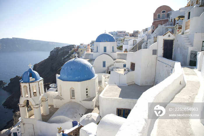 Greece, Cyclades, Santorini, Oia, village 