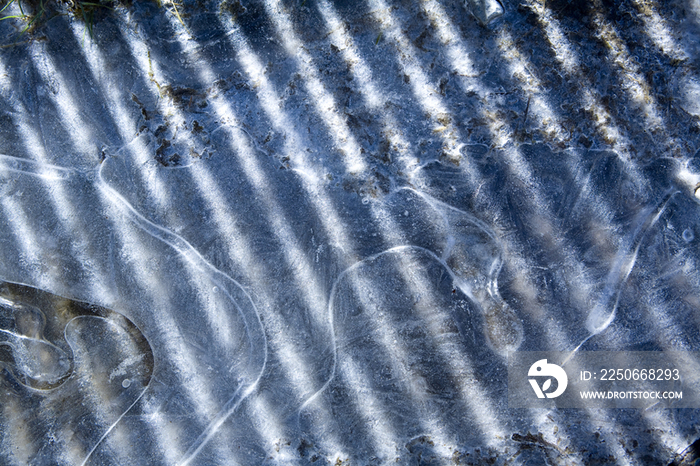 Shadow Cast on Ice