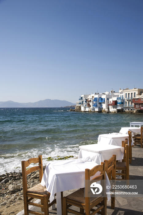 Greece Cyclades Islands Mykonos,restaurant