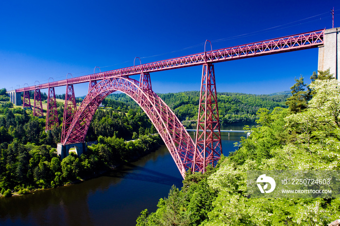 Garabit Viaduct, Cantal Department, Auvergne, France