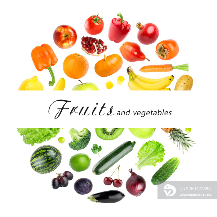 收集水果和蔬菜