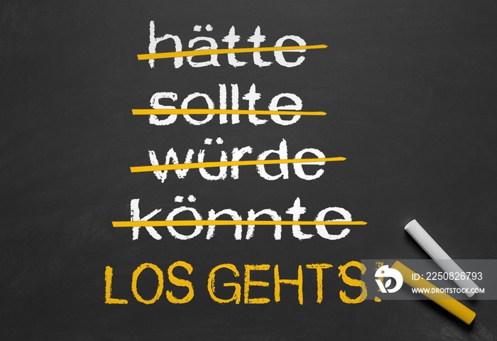 Los geht´s!