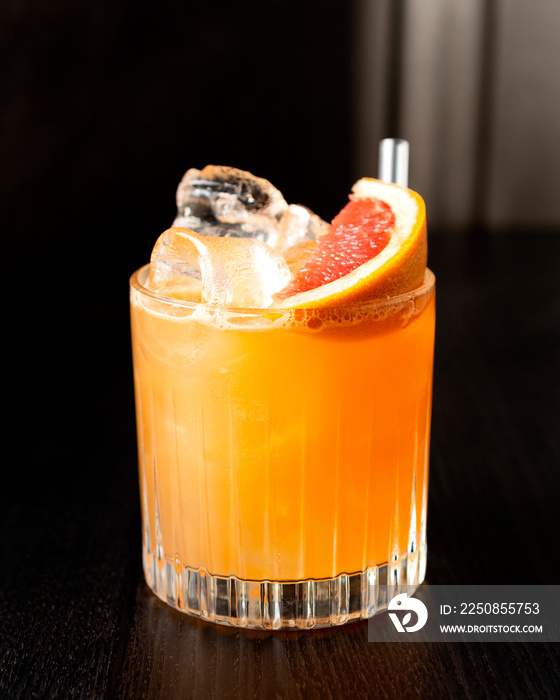 Blood Orange Amaretto Cocktails