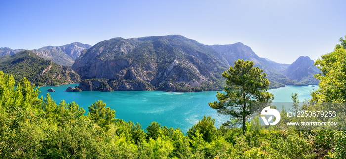 Panorama of the Green Canyon