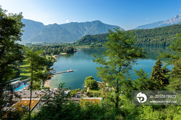 Lago di Levico（湖），Levico Terme，Trentino Alto Adige，意大利