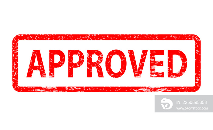 approved stamp on white background. approved stamp sign.