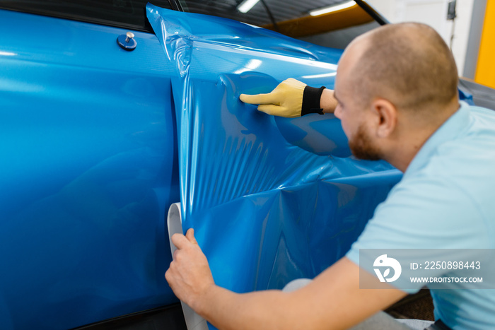 汽车包装安装保护性乙烯箔或薄膜