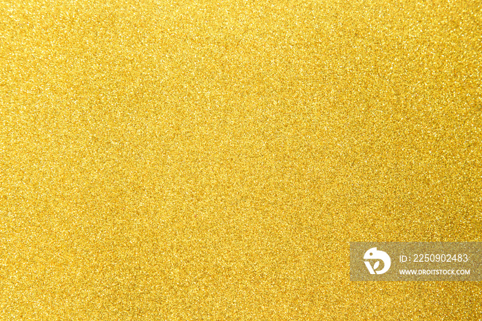 Golden glitter shiny texture background for christmas, Celebration concept.