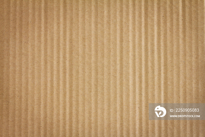 Close up brown cardboard texture background